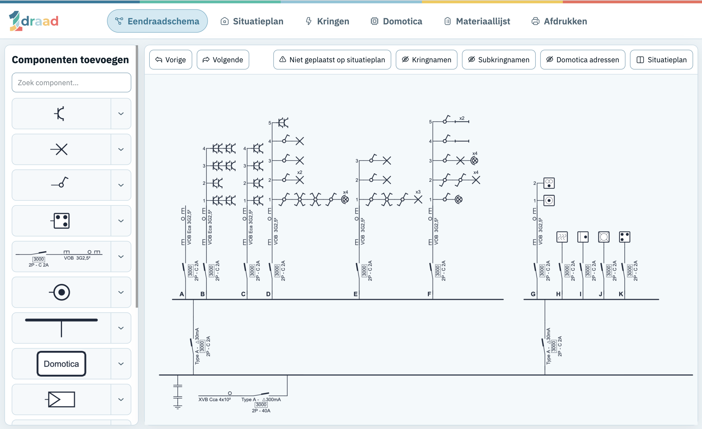 eendraadschema